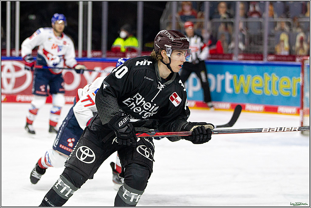 PENNY DEL;  Koelner Haie - Adler Mannheim; Koeln, 08.04.2021